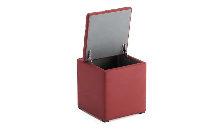 Пуф Оливер Camaro 28 бордовый - 2 Пуф Оливер Camaro 28 бордовый - 2